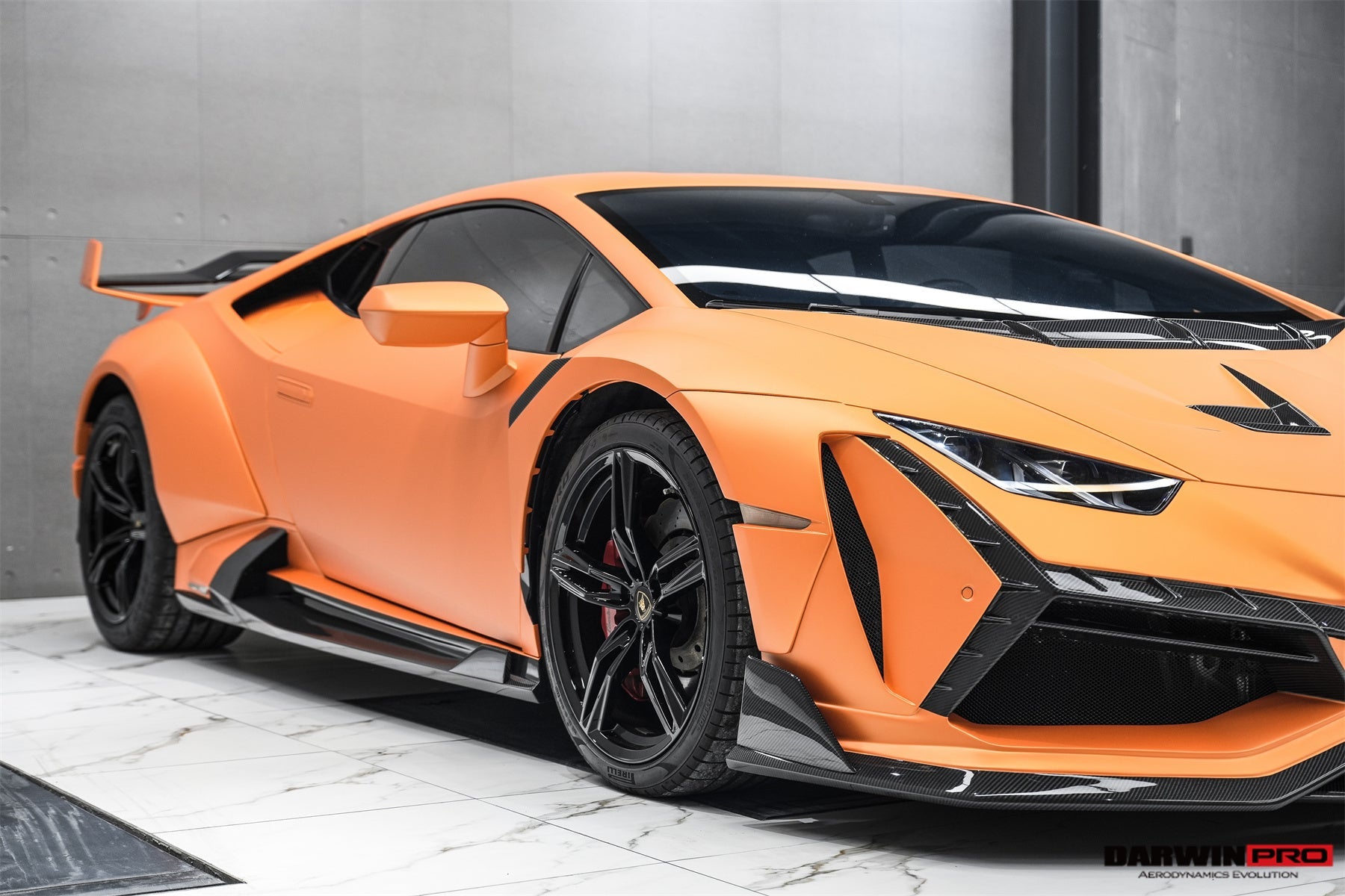 2019 - 2023 Lamborghini Huracan EVO Coupe Only BKSSII Style Full Wide Body Kit