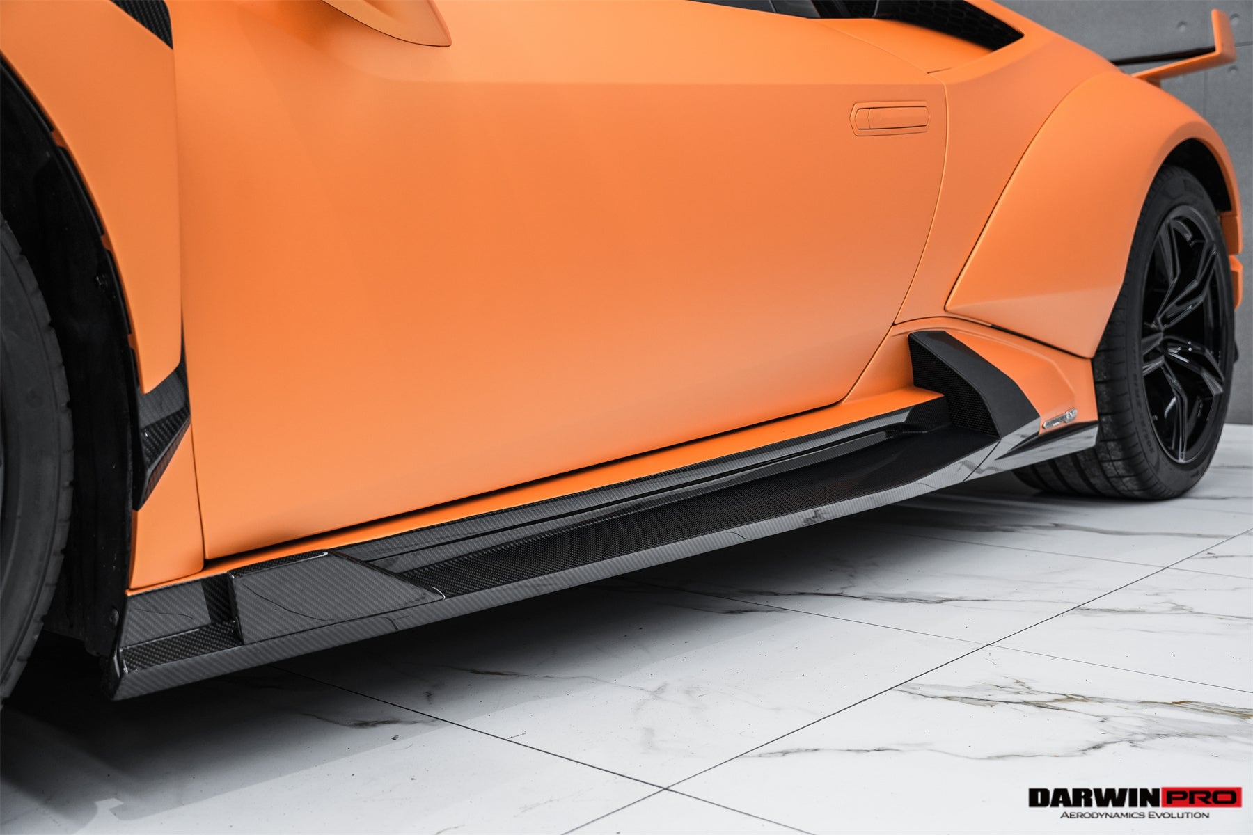 2015 - 2025 Lamborghini Huracan LP610 & LP580 & EVO & STO & Tecnica BKSSII Style Side Skirts
