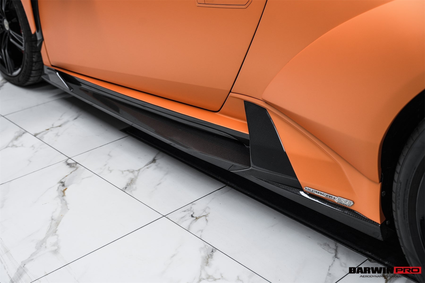 2015 - 2025 Lamborghini Huracan LP610 & LP580 & EVO & STO & Tecnica BKSSII Style Side Skirts