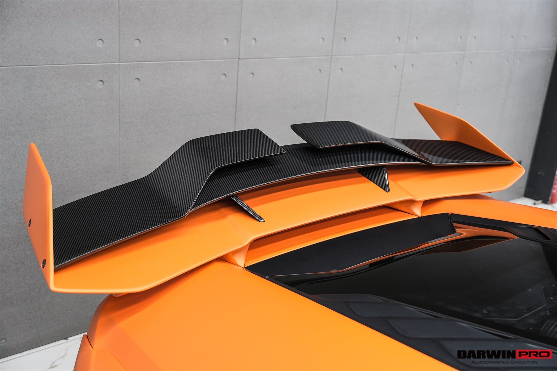 2015 - 2025 Lamborghini Huracan LP610 & LP580 & EVO & Tecnica BKSSII Style Spoiler Wing