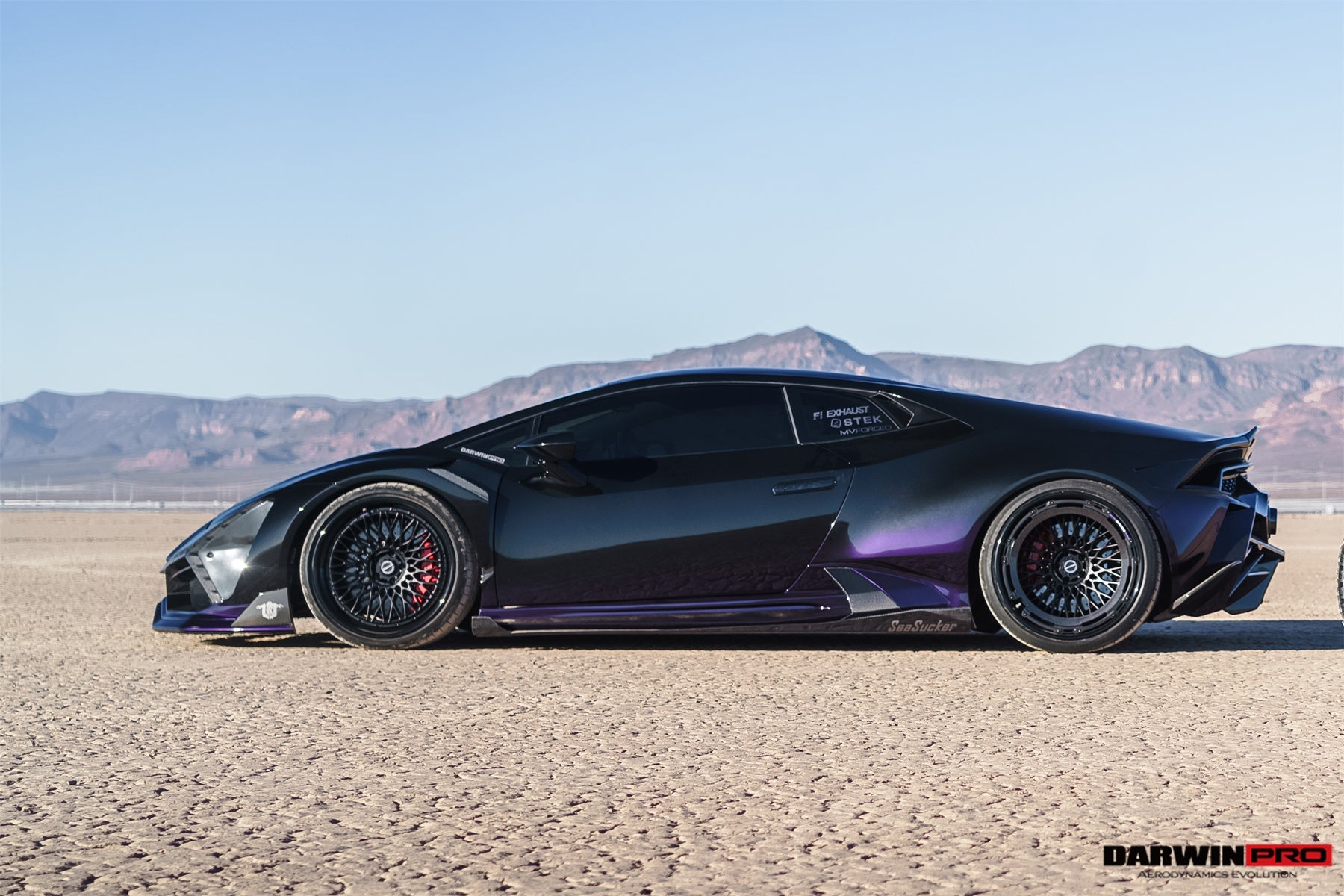 2015 - 2025 Lamborghini Huracan LP610 & LP580 & EVO & Tecnica BKSSII Style Front Wide Fender