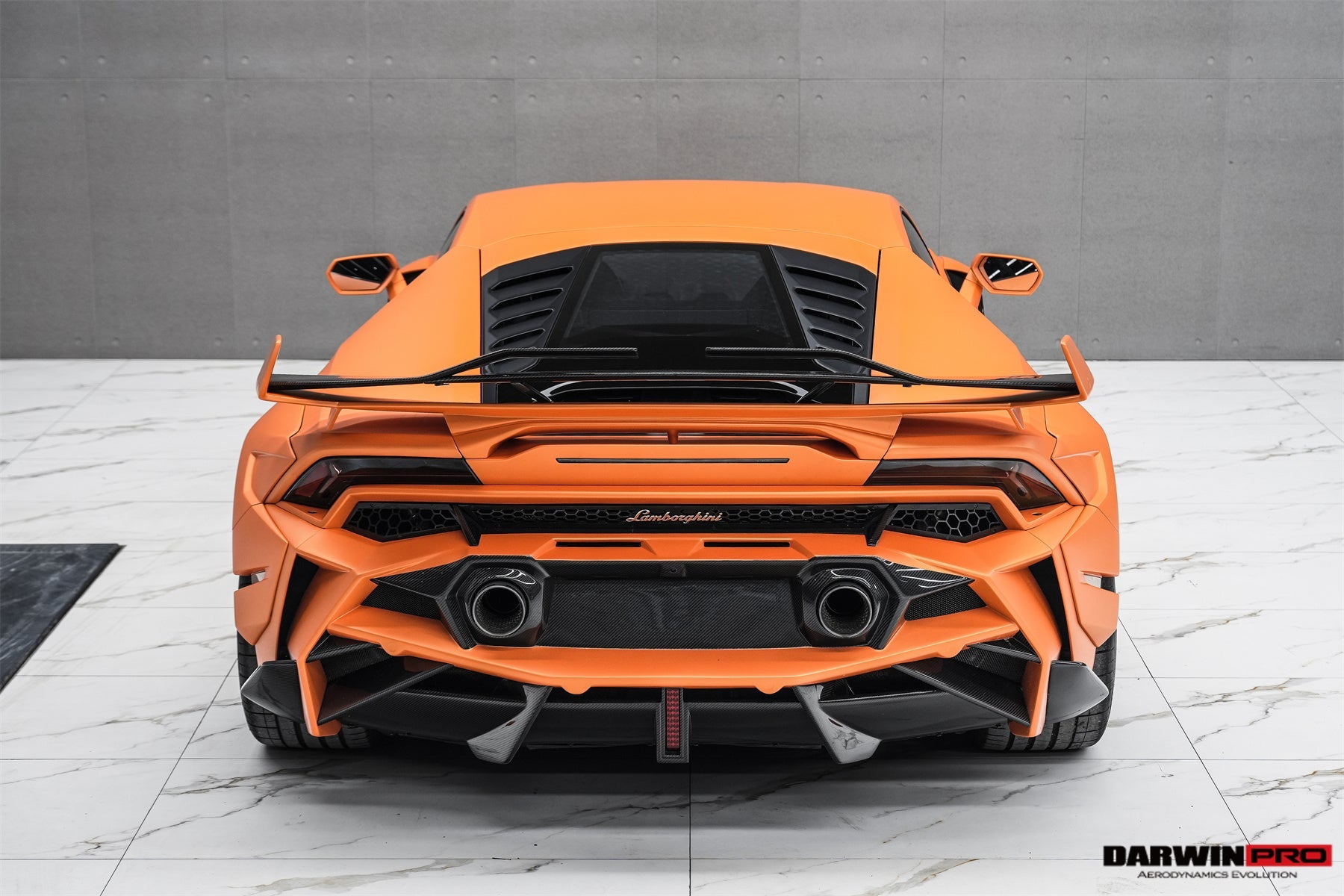 2019 - 2025 Lamborghini Huracan EVO & Tecnica BKSSII Style Rear Bumper