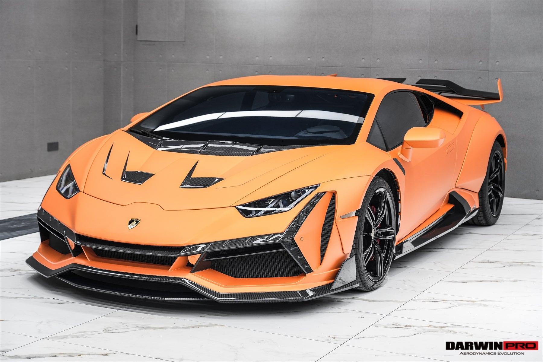Darwinpro Lamborghini Huracan BKSSII Style Front Wide Fenders (2015-2025)