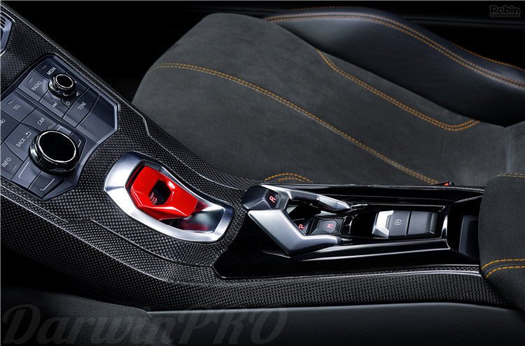 DarwinPRO 2015-2019 Lamborghini Huracan LP610 & LP580 & EVO Autoclave Carbon Fiber Center Console Tunnel - DarwinPRO Aerodynamics