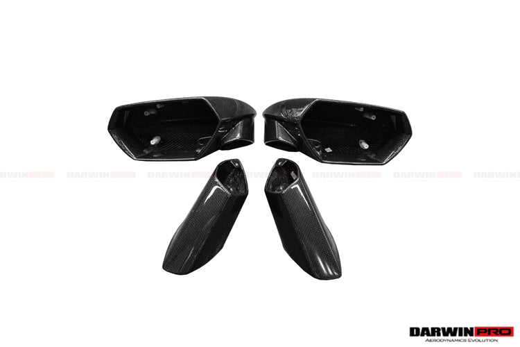 Lamborghini Huracan LP580 LP610 EVO STO Performante Carbon Fiber Mirror Housing Replacement 2015-2023