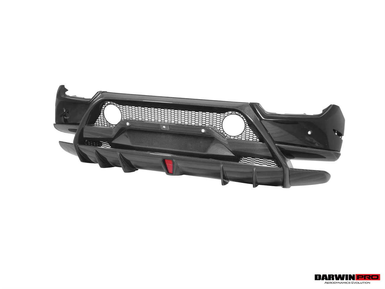 2015 - 2020 Lamborghini Huracan LP610 & LP580 Performante Style Partial Carbon Rear Bumper