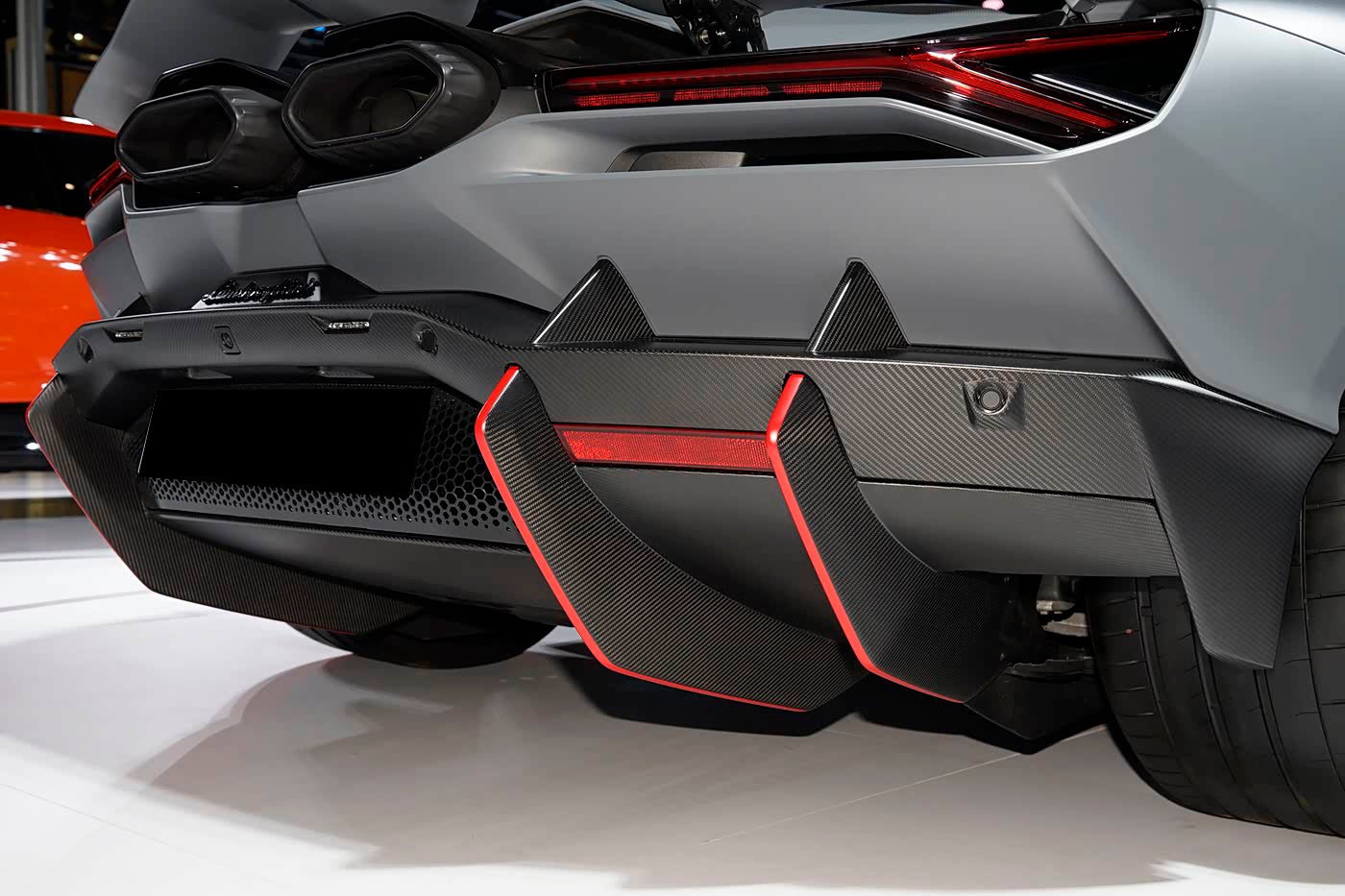 Lamborghini Revuelto OE Style Autoclave Carbon Fiber Rear Diffuser 2023-Up
