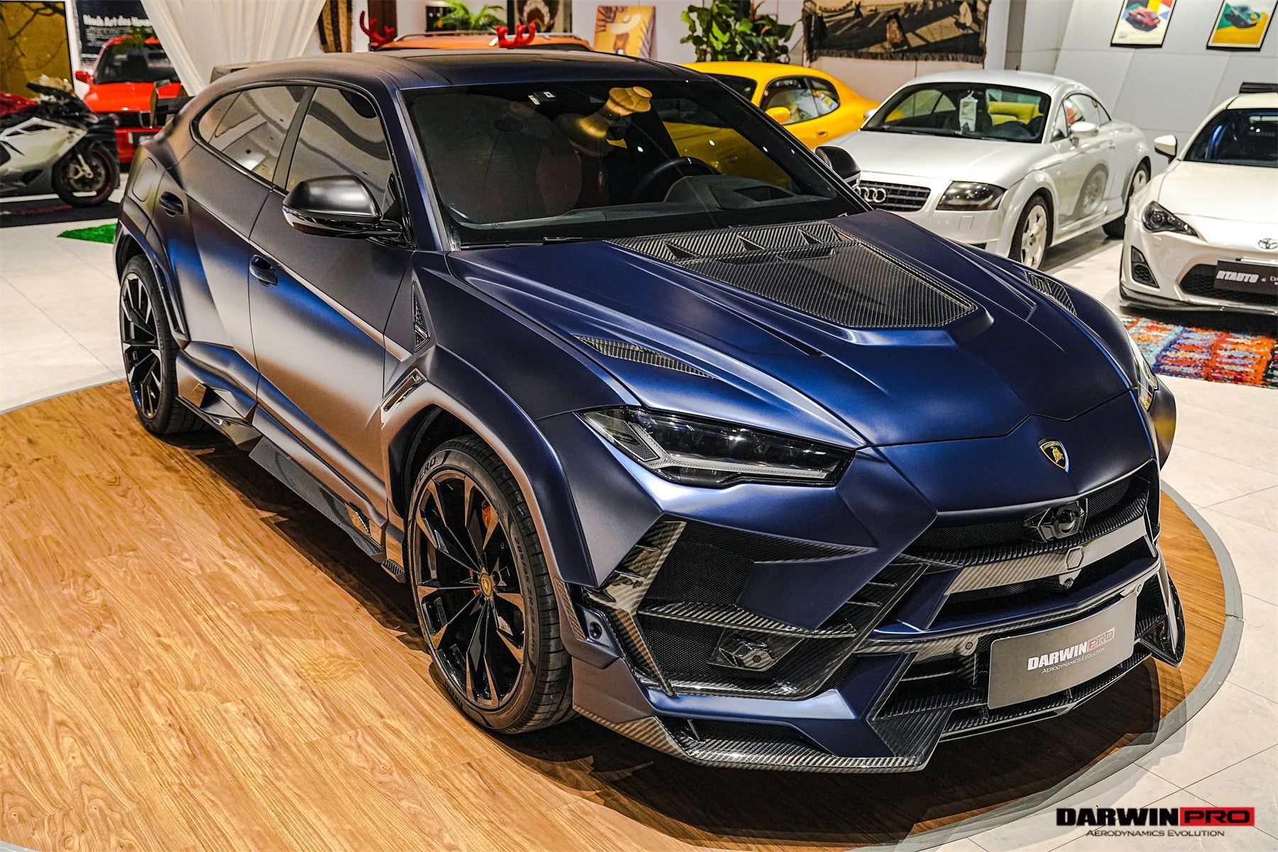 2018 - 2024 Lamborghini URUS BKSS Part Carbon Fiber Front Bumper