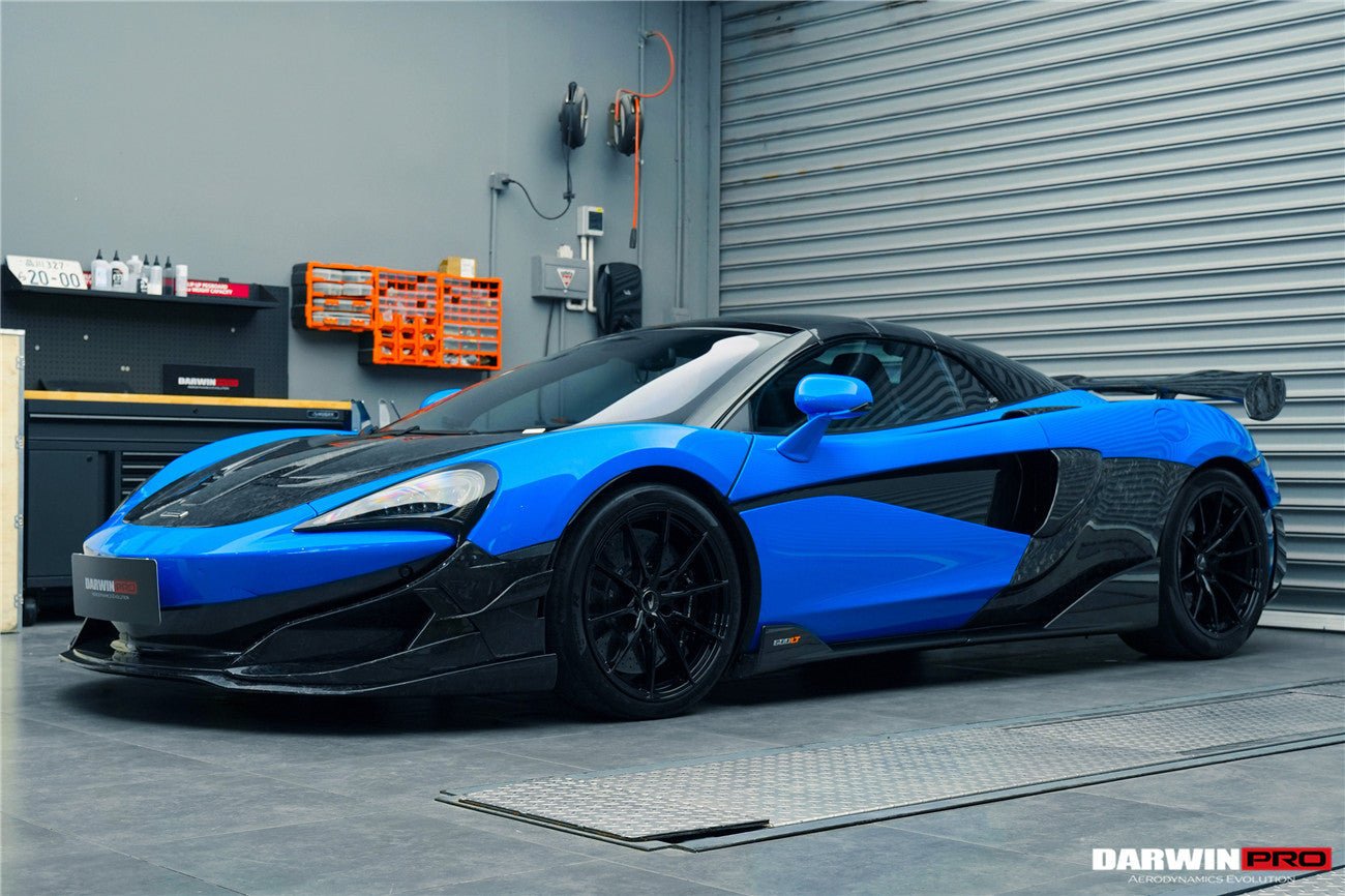 2018-2021 McLaren 600lt Carbon Fiber Quarter Panel Side Scoops - DarwinPRO Aerodynamics