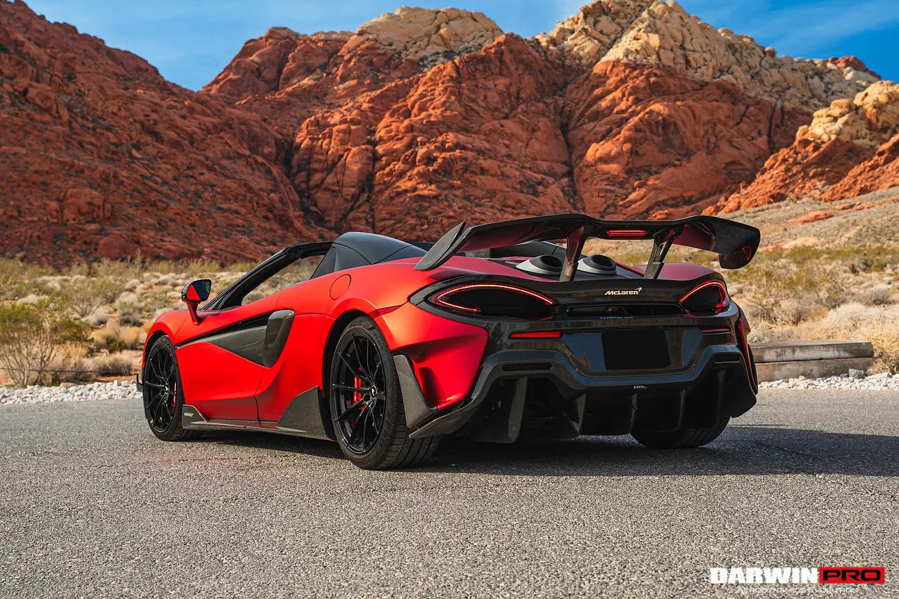 McLaren 600LT Carbon Fiber Rear Bumper 2018-2021
