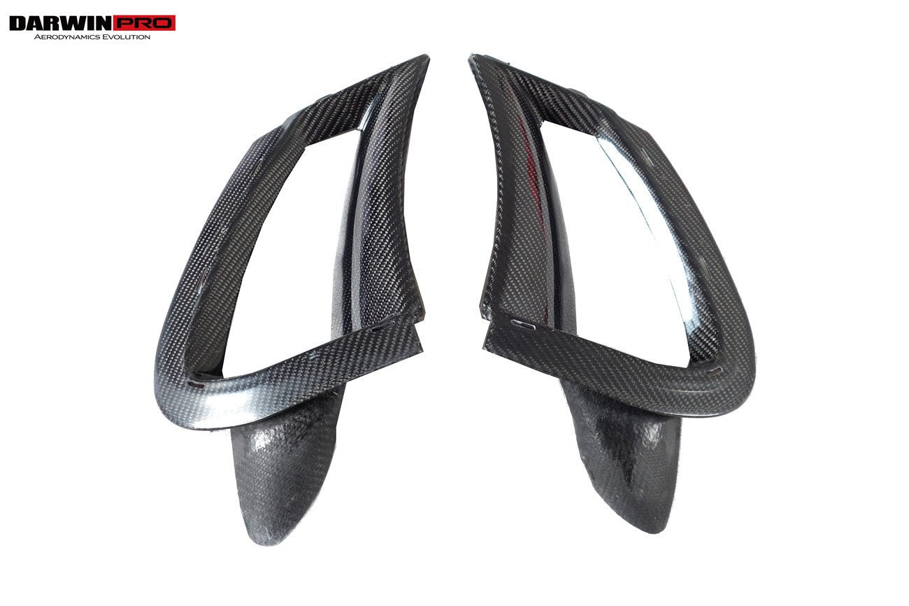 McLaren 720S P14 Carbon Fiber Front Bumper Side Air Vents 2017-2023