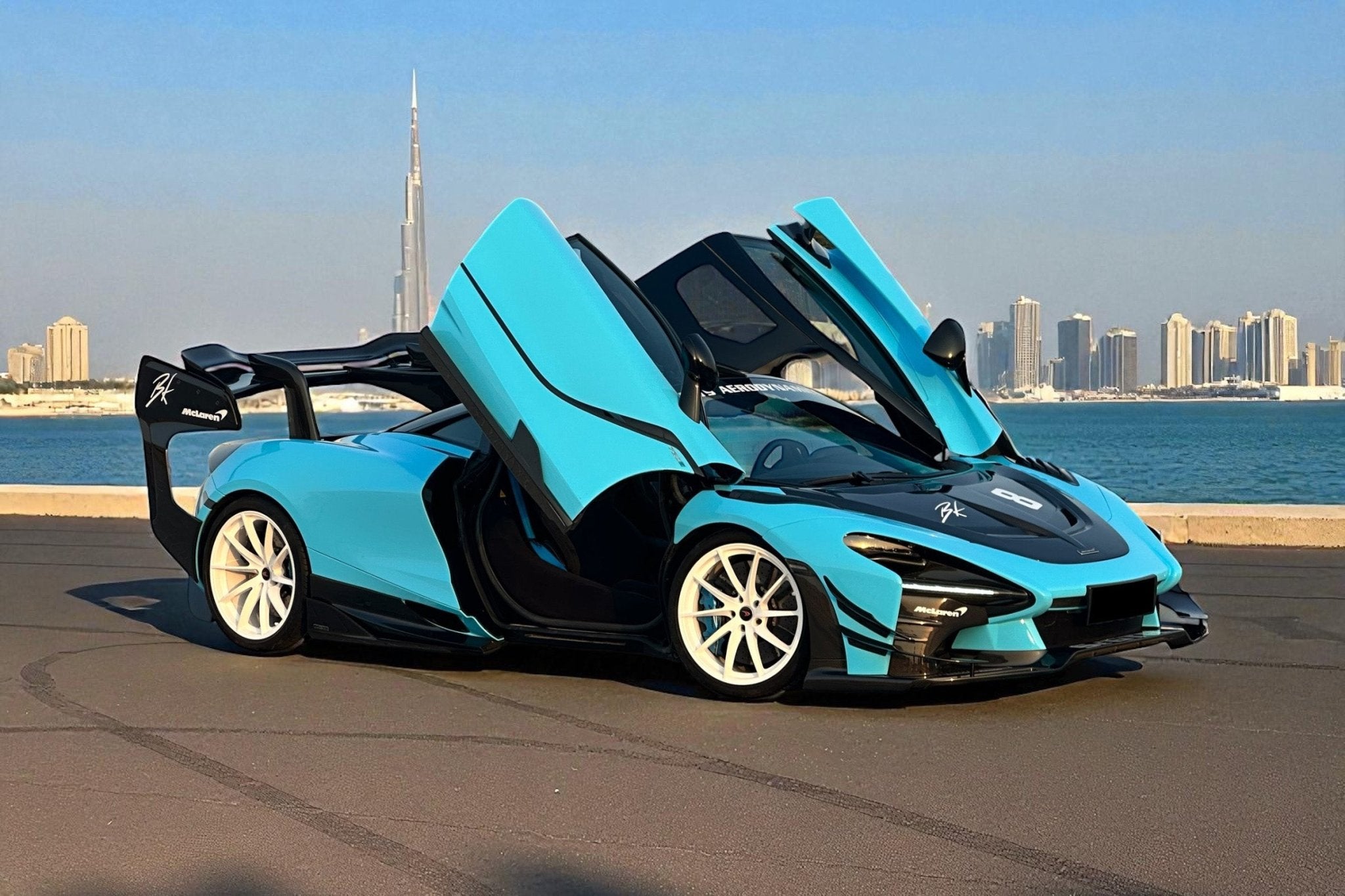 2017-2023 McLaren 720s Se²NWB Style Carbon Fiber Side Door Trims - DarwinPRO Aerodynamics