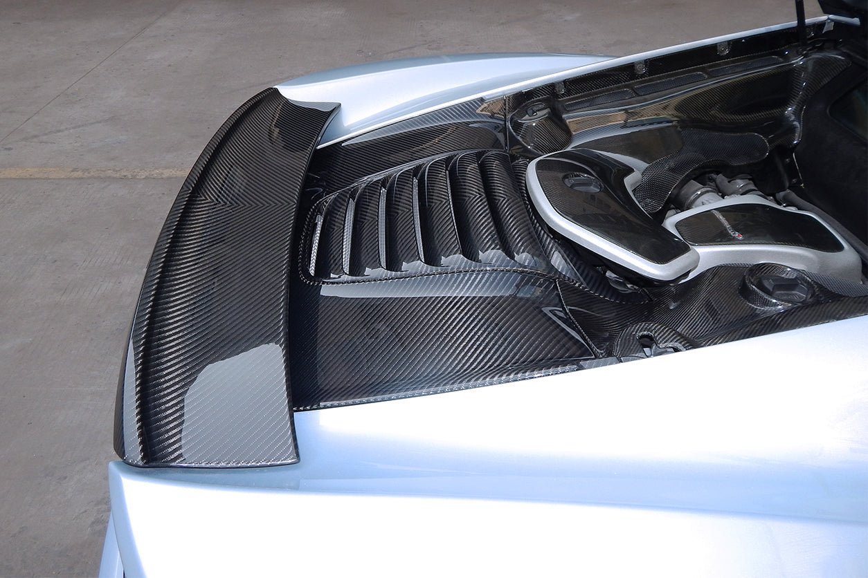 2011-2017 McLaren 650s MP4 12c Coupe Engine Trunk Surround Replacement - DarwinPRO Aerodynamics