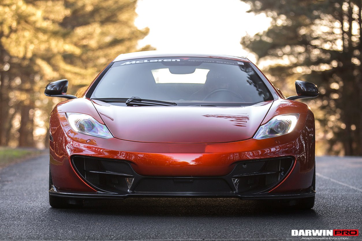 2011-2014 McLaren MP4 12C MSO Style Front Bumper - DarwinPRO Aerodynamics