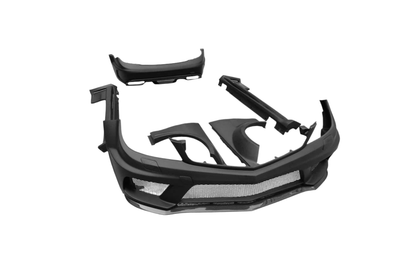 2012 - 2014 Mercedes Benz W204 C63 AMG Coupe BKSS Style Wide Full Body Kit