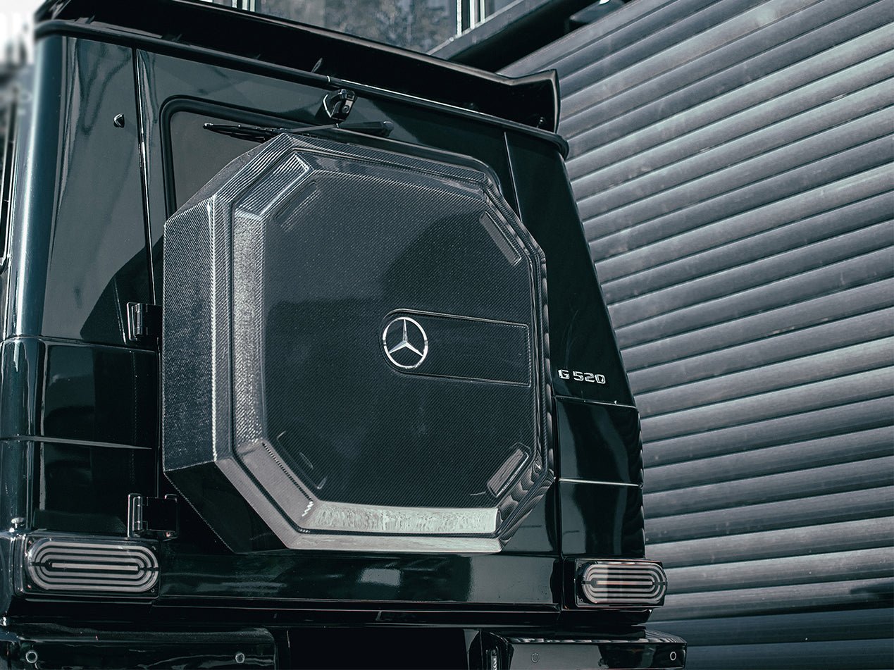 2006-2018 Mercedes Benz W463 G Class Wagon IMP Performance Carbon Fiber Spare Wheel Tire - DarwinPRO Aerodynamics