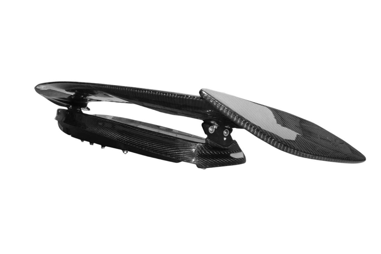 2010 - 2015 Mercedes Benz W197 SLS AMG BKSS Style Carbon Fiber Trunk Spoiler