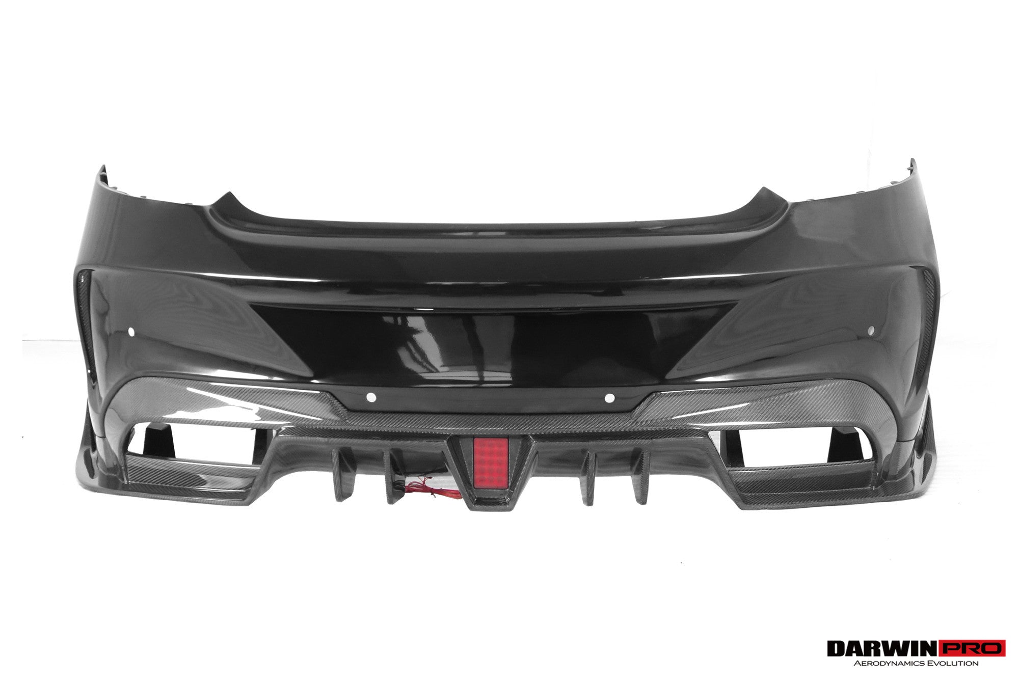 Mercedes-Benz C-Class W205 IMP Design Rear Bumper 2016-2023