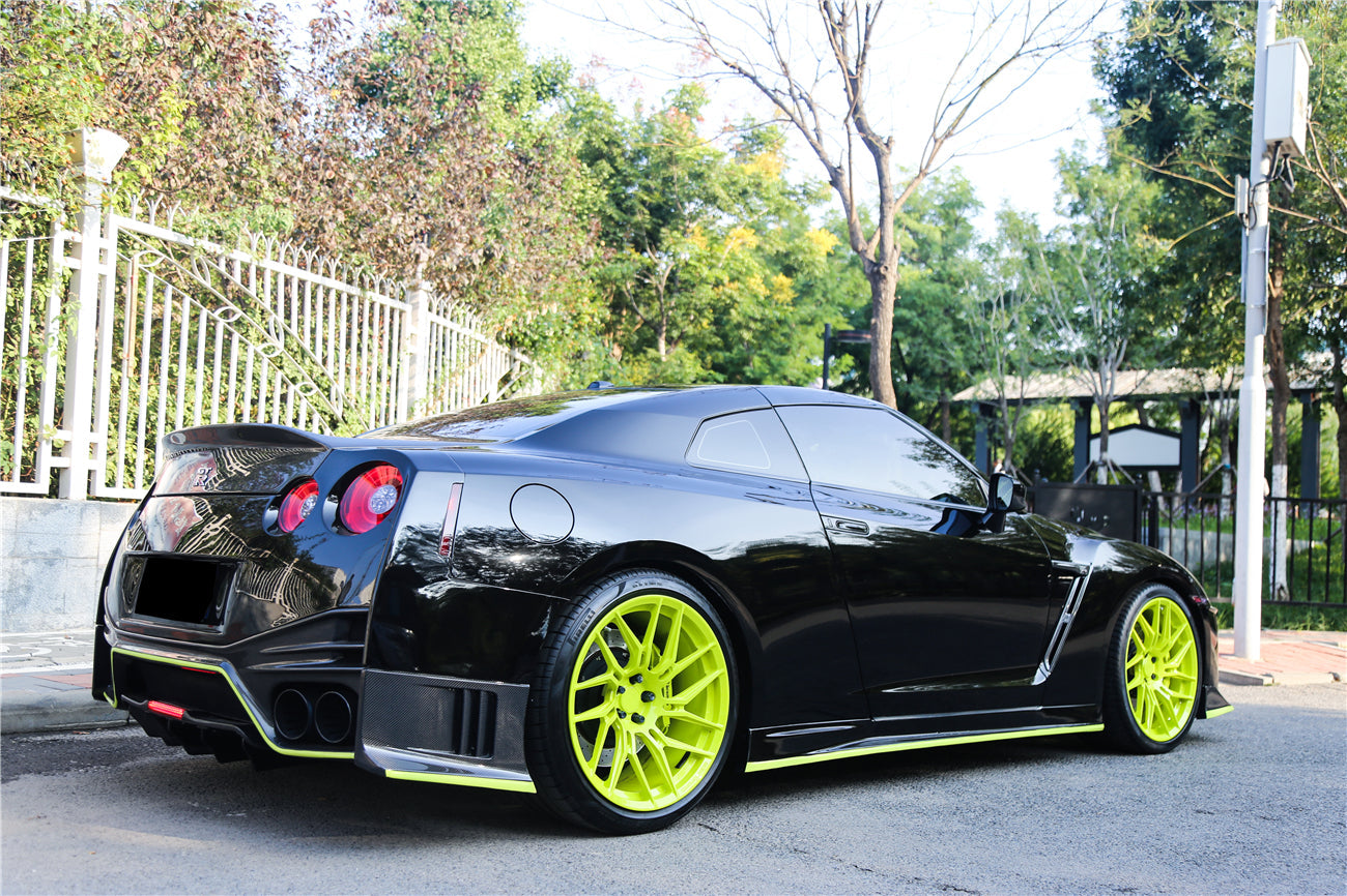 2008 - 2016 Nissan GTR R35 CBA DBA Ver15 NSM Style Part Carbon Fiber Full Body Kit