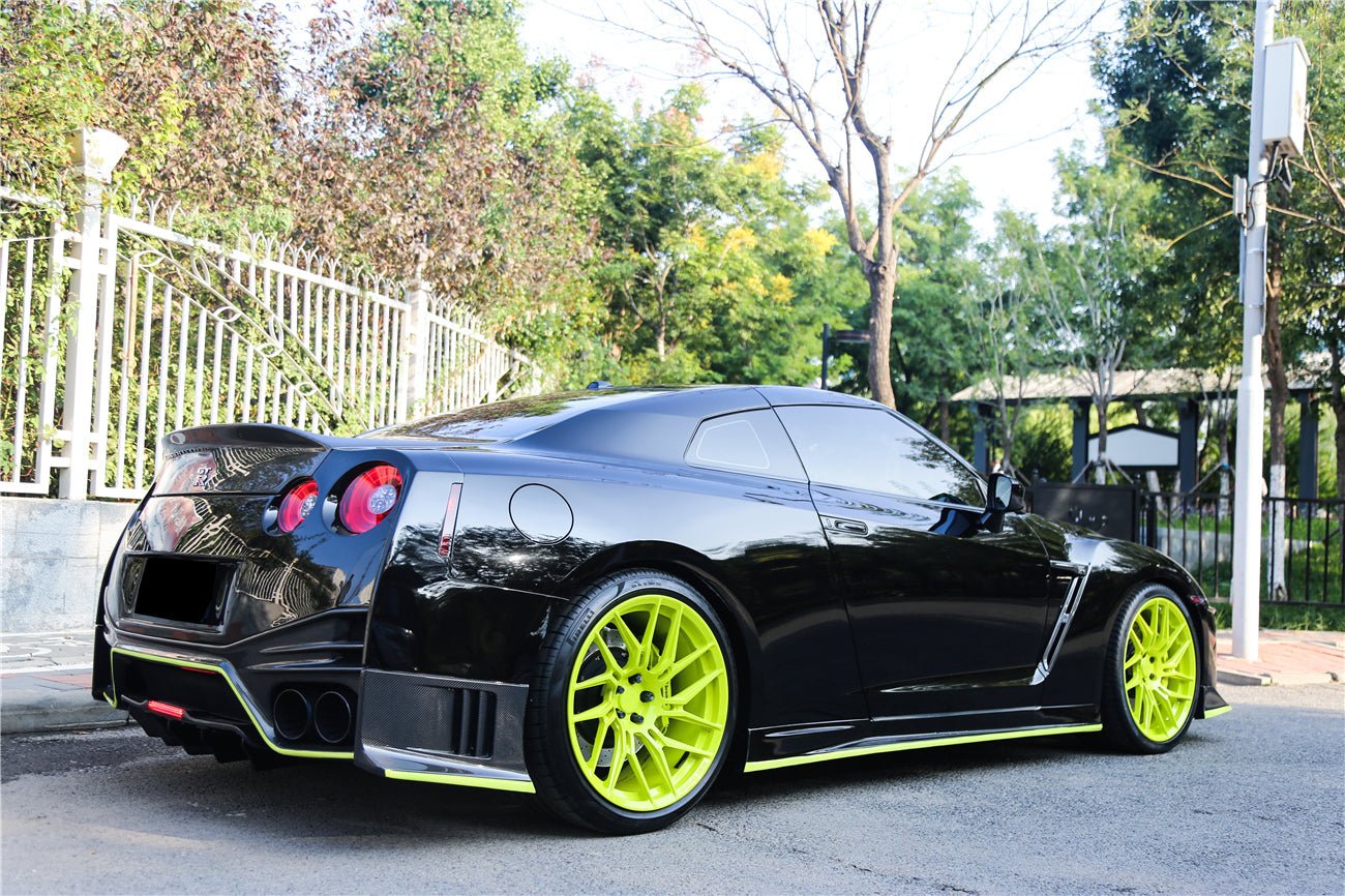 2008 - 2016 Nissan GTR R35 CBA DBA Ver15 NSM Style Part Carbon Fiber Full Body Kit