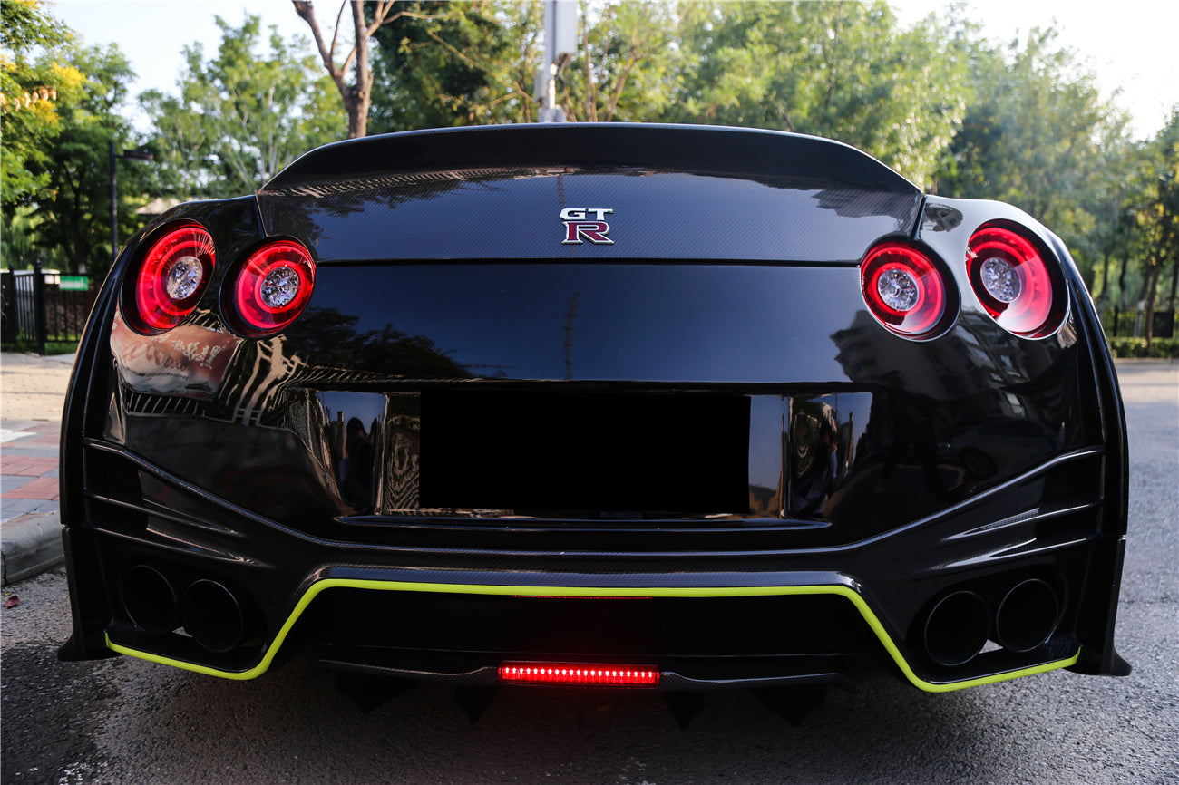 2008 - 2016 Nissan GTR R35 CBA DBA Ver15 NSM Style Part Carbon Fiber Full Body Kit