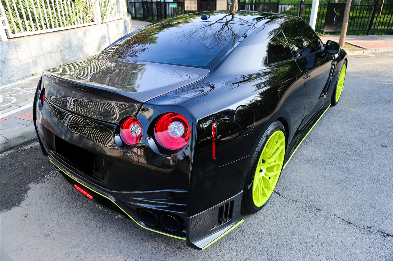 2008 - 2016 Nissan GTR R35 CBA DBA Ver15 NSM Style Part Carbon Fiber Full Body Kit