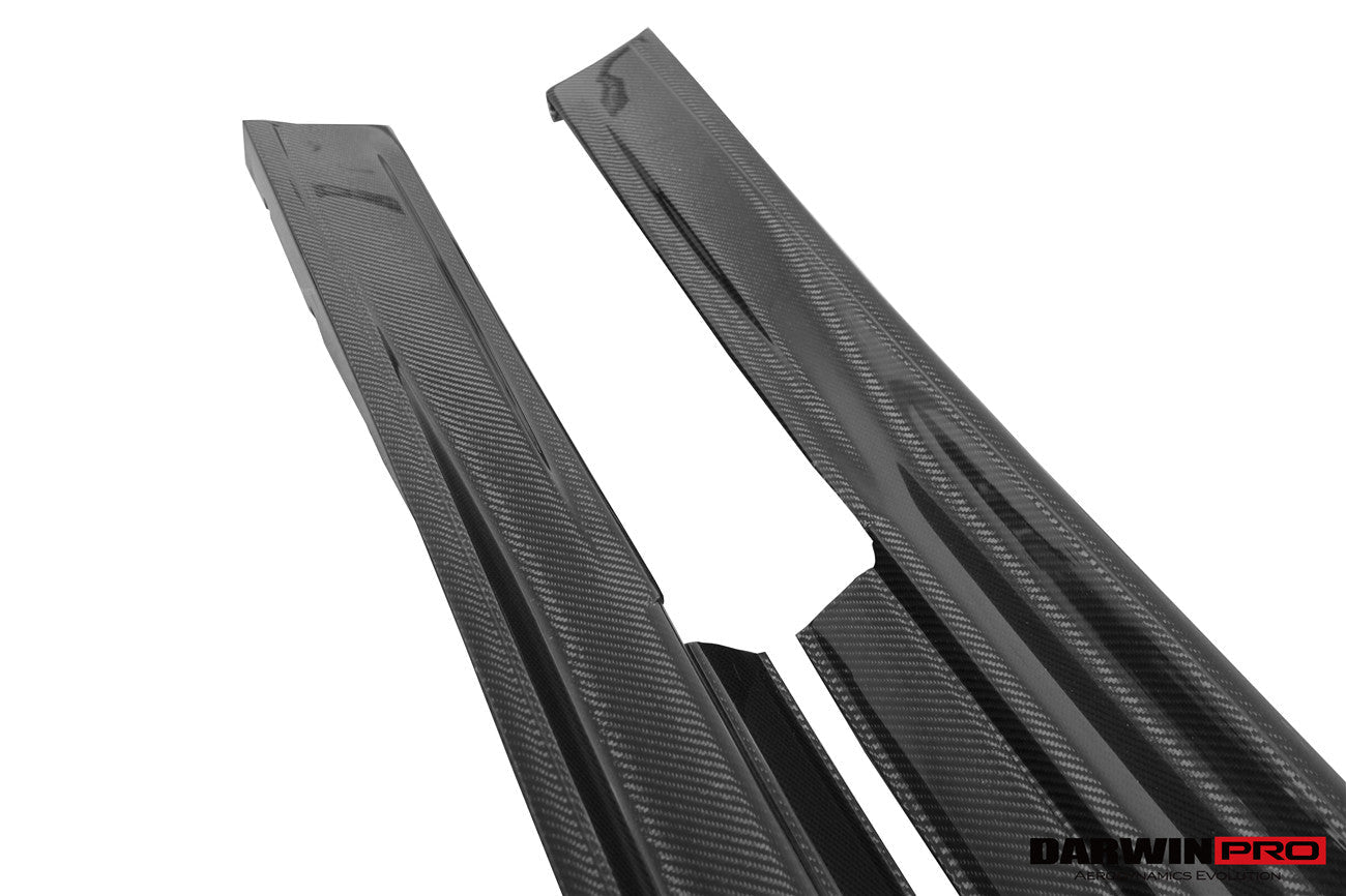 2008 - 2022 Nissan GTR R35 CBA DBA NSM Style Carbon Fiber Side Skirts