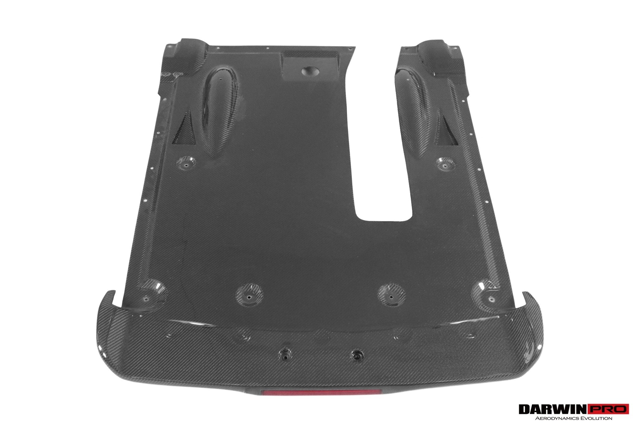 Nissan GTR R35 DBA EBA NSM Style Carbon Fiber Rear Diffuser Undertray With Brake Light 2012-2023