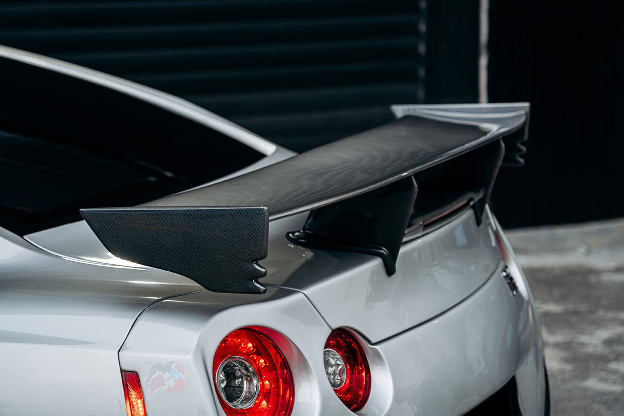 Nissan GT-R R35 CBA DBA EBA NSM Style Carbon Fiber Trunk Spoiler Wing 2008-2023