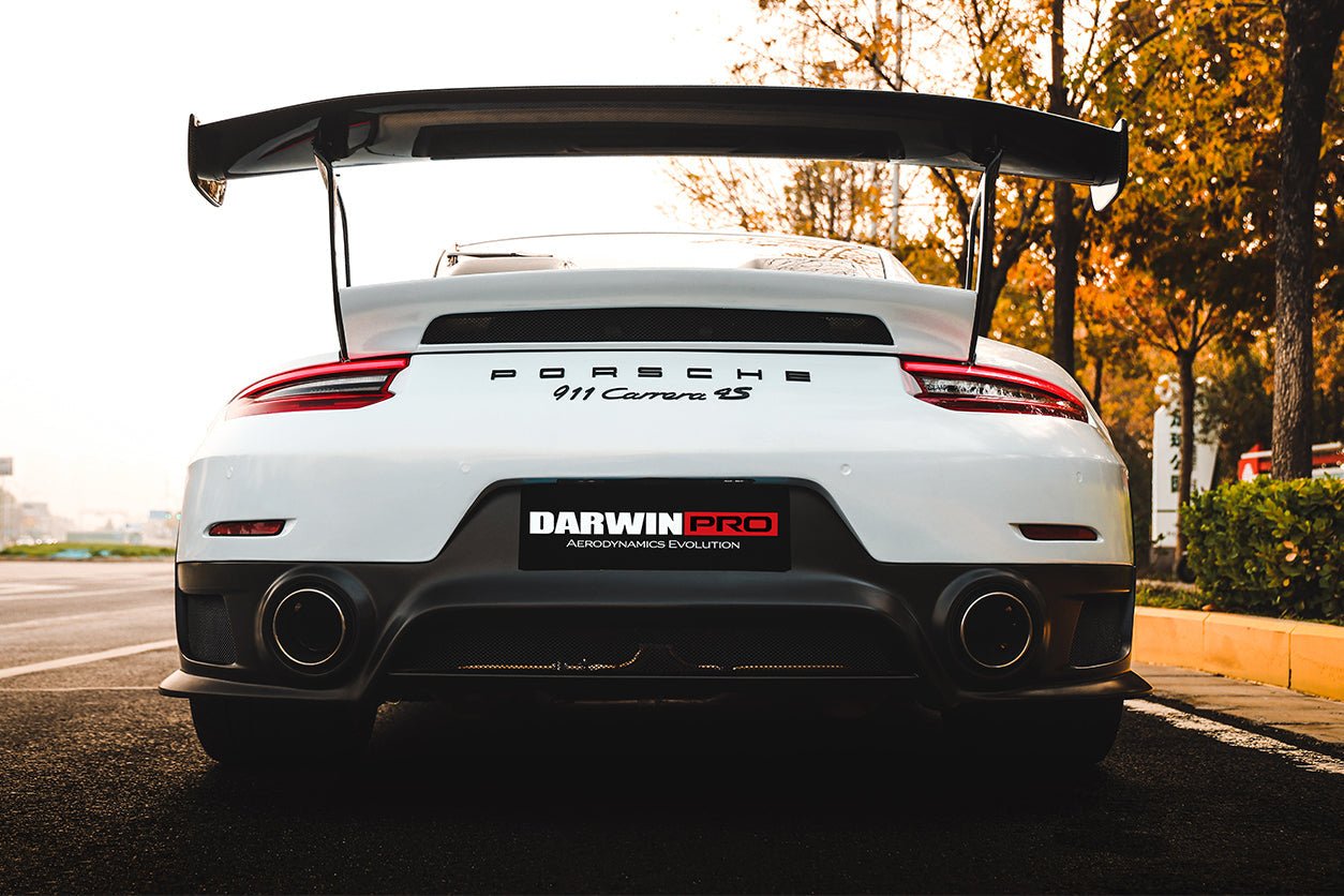 2012-2015 Porsche 911 991.1 Carrera S GT2RS Style Rear Bumper ( Need Change 991.2 Tailight) - DarwinPRO Aerodynamics