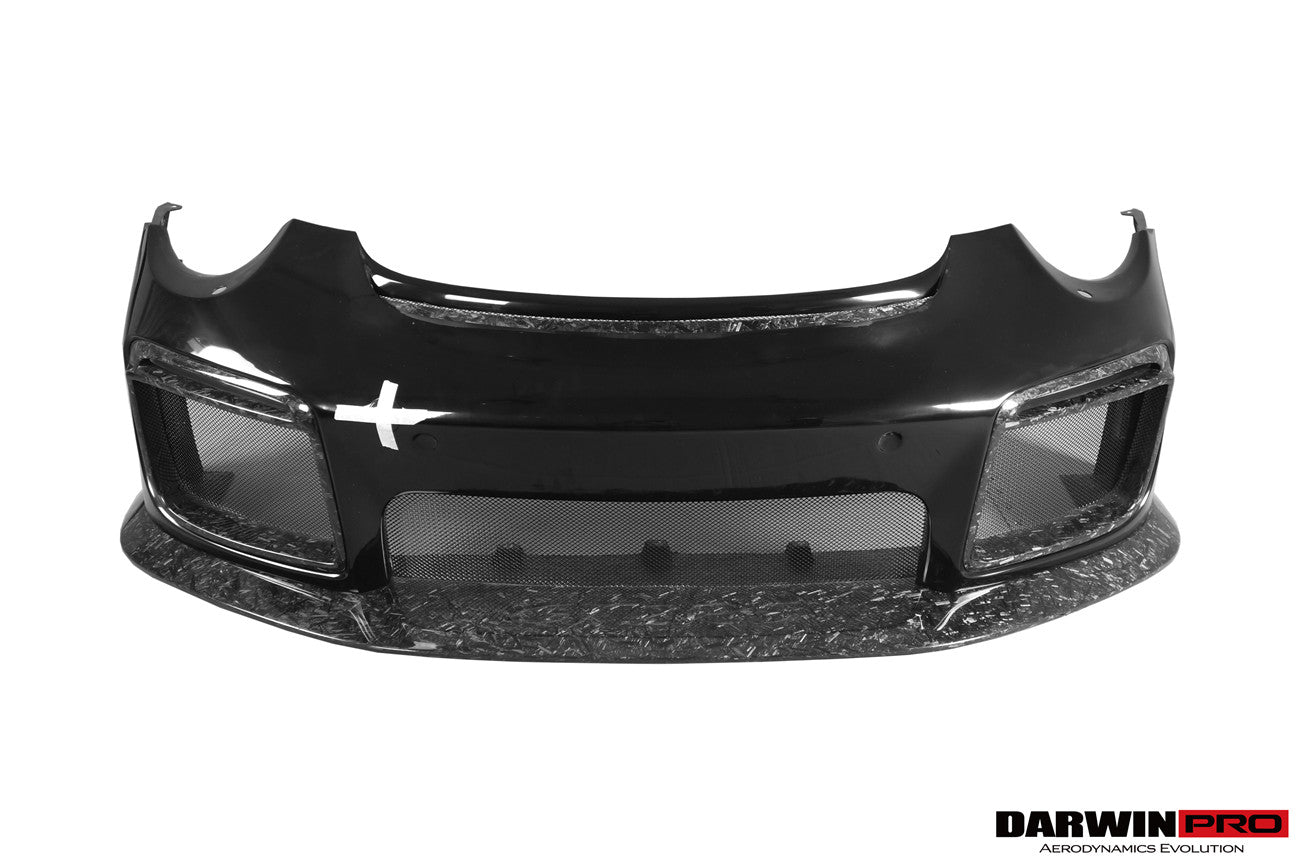 Porsche 911 991.2 Carrera Targa GT2RS Style Partial Carbon Fiber Front Bumper 2016-2019