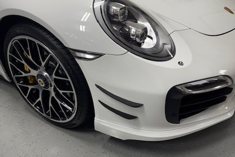 DarwinPRO 2016-2019 Porsche 911 991.2 Turbo S BKSS Style Carbon Fiber Front Canards - DarwinPRO Aerodynamics
