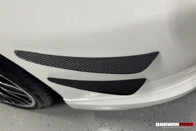 2016 - 2019 Porsche 911 991.2 Turbo S BKSS Style Carbon Fiber Front Canards