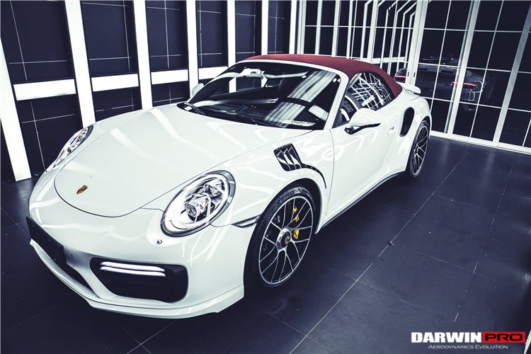 Porsche 911 991.2 Turbo S GT3RS Style Partial Carbon Fiber Fenders 2016-2019