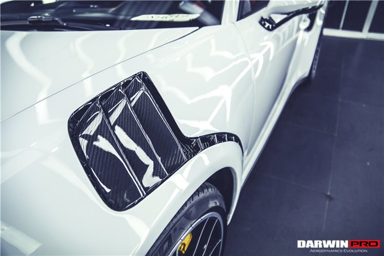 Porsche 911 991.2 Turbo S GT3RS Style Partial Carbon Fiber Fenders 2016-2019