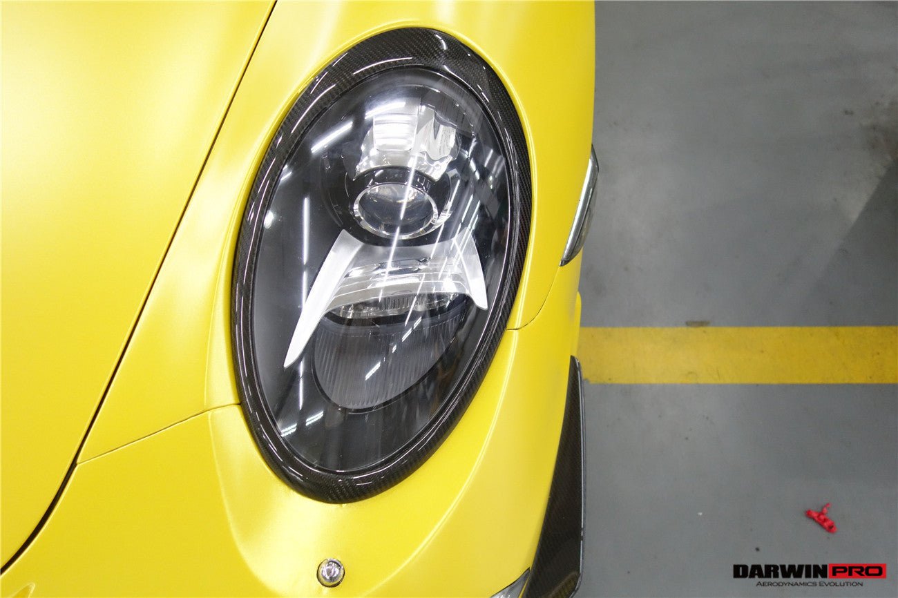 Porsche 911 991.1 Carrera Targa Carbon Fiber Eyebrows 2012-2015