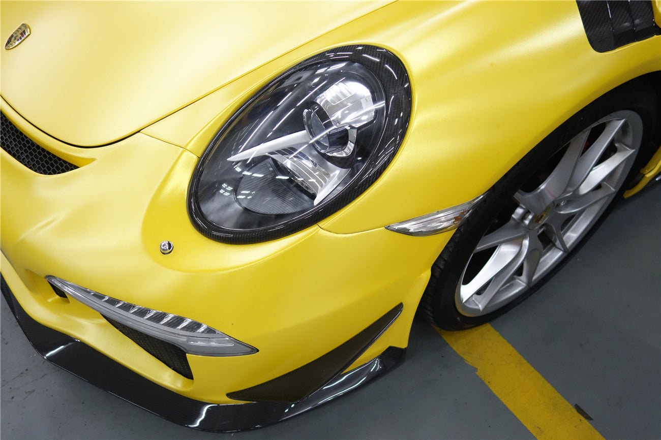 Porsche 911 991.1 Carrera Targa Carbon Fiber Eyebrows 2012-2015
