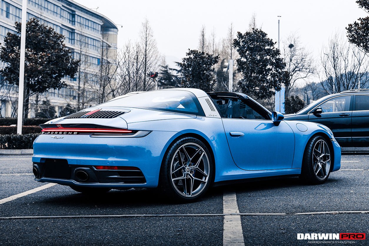 DarwinPRO 2019-2024 Porsche 911 992 Carrera Targa S 4 4S GTS SD-Sport Design Rear Lip (Dont Fit Normal Bumper) - DarwinPRO Aerodynamics