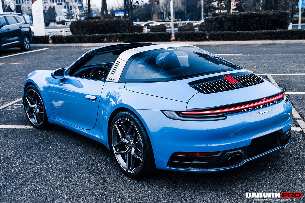 DarwinPRO 2019-2024 Porsche 911 992 Carrera Targa S 4 4S GTS SD-Sport Design Rear Lip (Dont Fit Normal Bumper) - DarwinPRO Aerodynamics