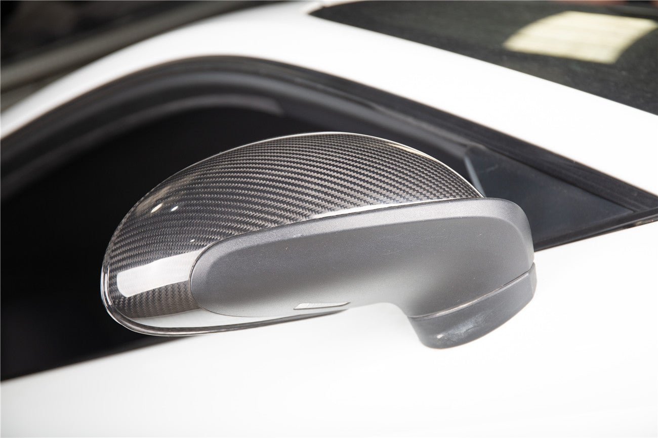 Porsche 911 991 981 OEM Style Autoclave Carbon Fiber Mirror Housing Replacements 2012-2019