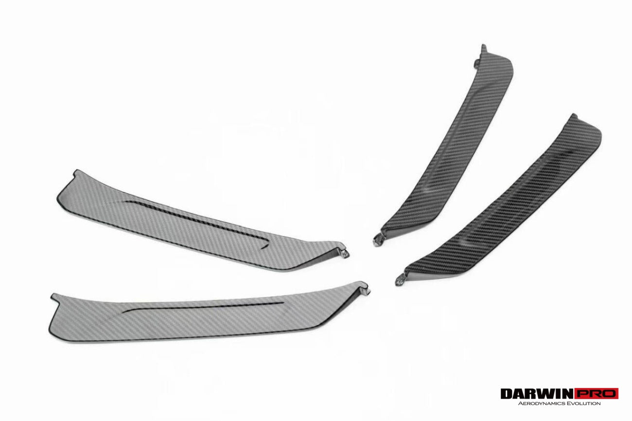 Porsche 911 992.2 Sport Design OE Style Front Bumper Air Vent Trims 2024-Up
