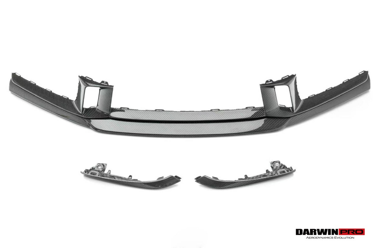 Porsche 911 992.2 Carrera 2C 4C Coupe Cabriolet Sport Design OE Style Carbon Fiber Front Lip 2024-Up