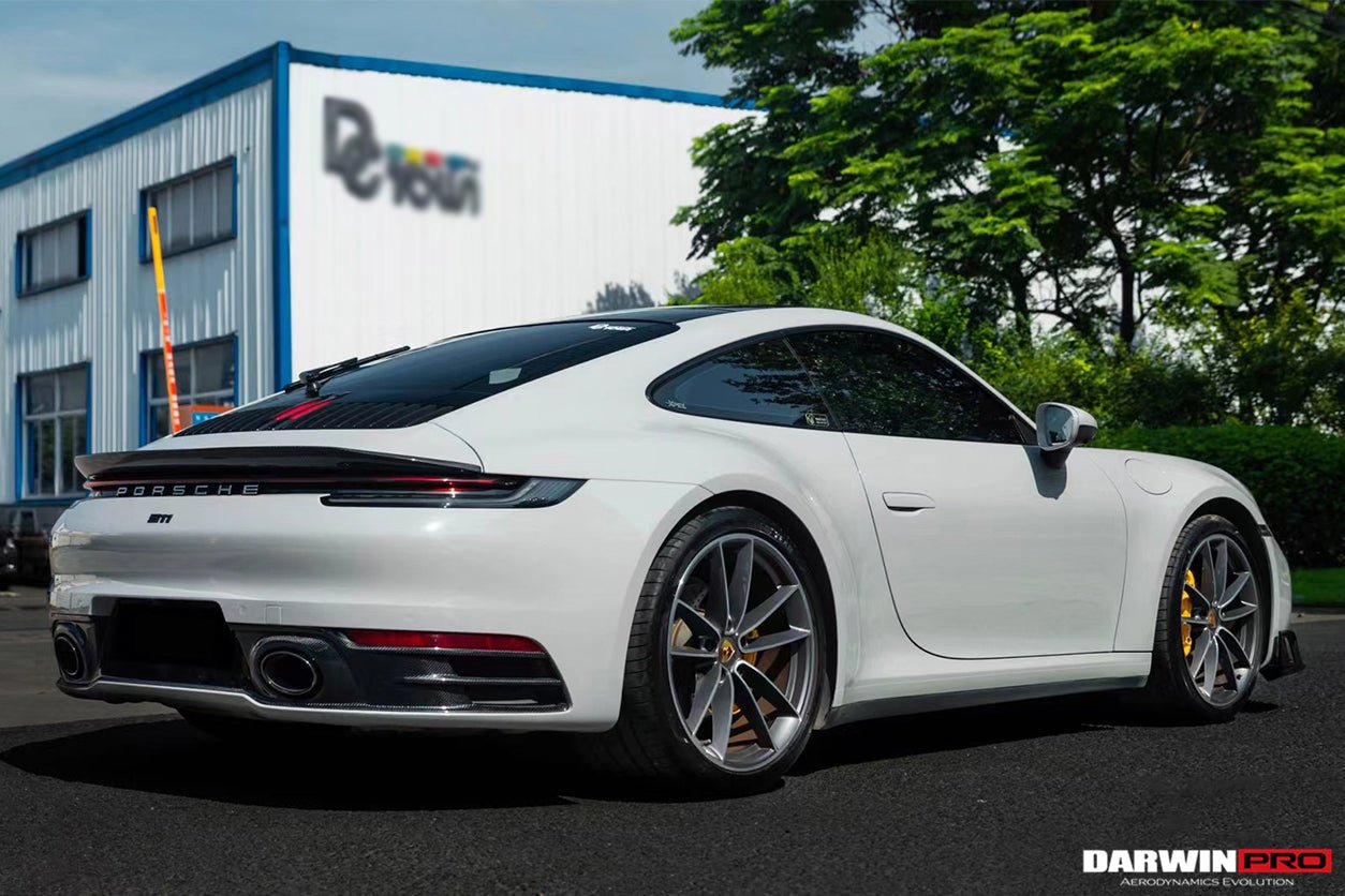 2019-2023 Porsche 911 992 Carrera S 4 4S Targa Cabriolet BKSS Style Trunk Wing - DarwinPRO Aerodynamics