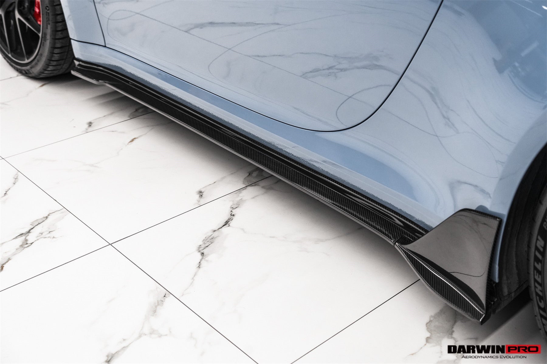 2019 - 2024 Porsche 911 992 Carrera & S & 4 & 4S & Targa & Cabriolet BKSSII Style Side Skirts