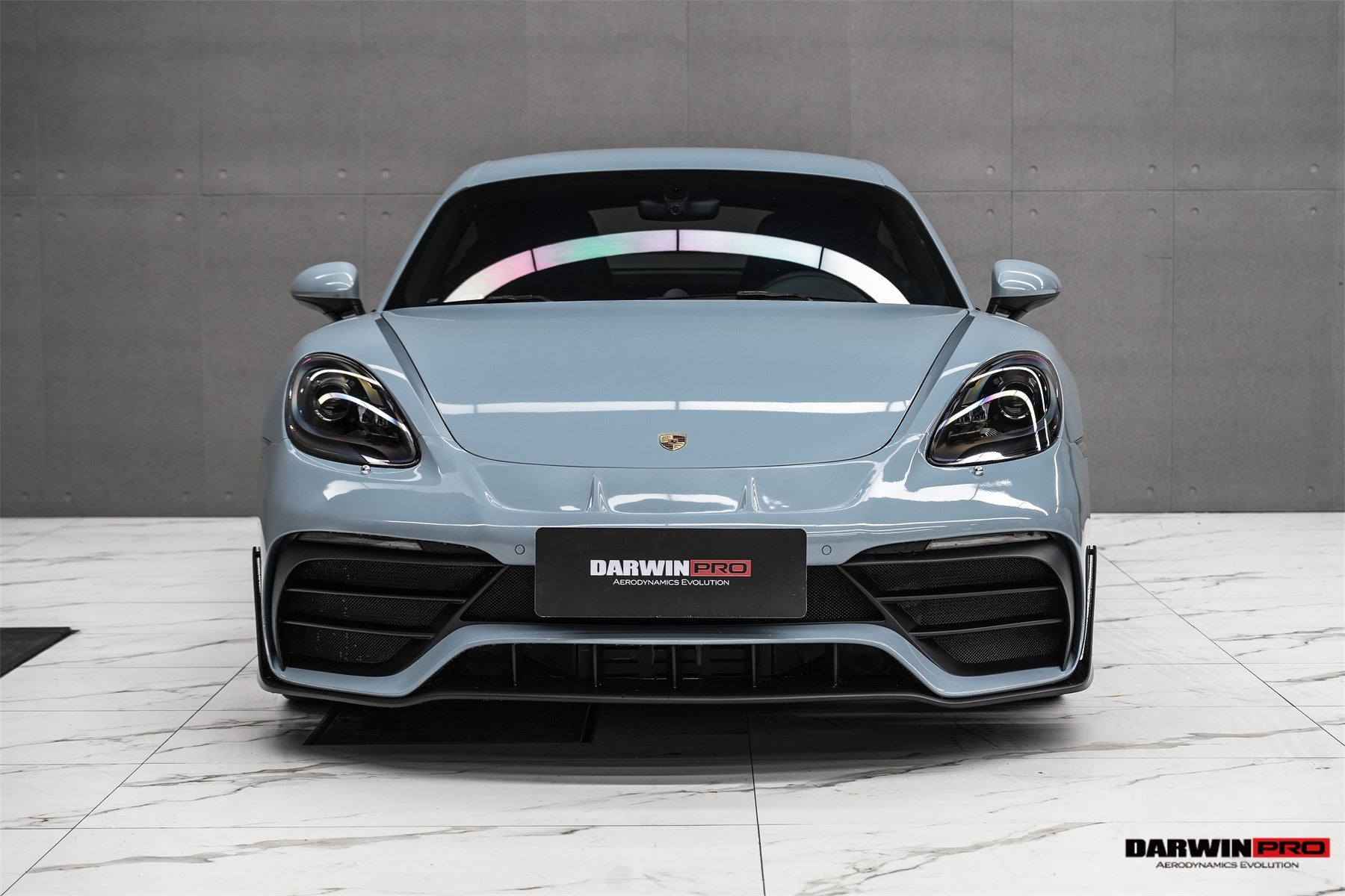 2021 - 2024 Porsche 718 Cayman & Boxster Stuttmate Part Carbon Fiber Front Bumper With ACC Hole