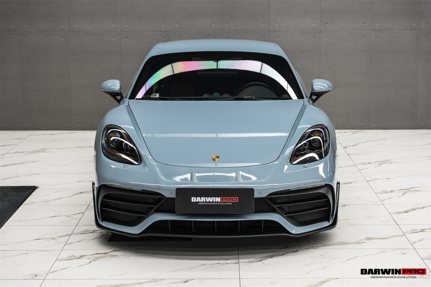 2021 - 2024 Porsche 718 Cayman & Boxster Stuttmate Part Carbon Fiber Front Bumper With ACC Hole