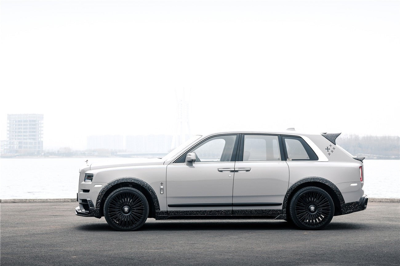 Rolls-Royce Cullinan BKSS Style Carbon Fiber Door Panel Covers 2018-2024
