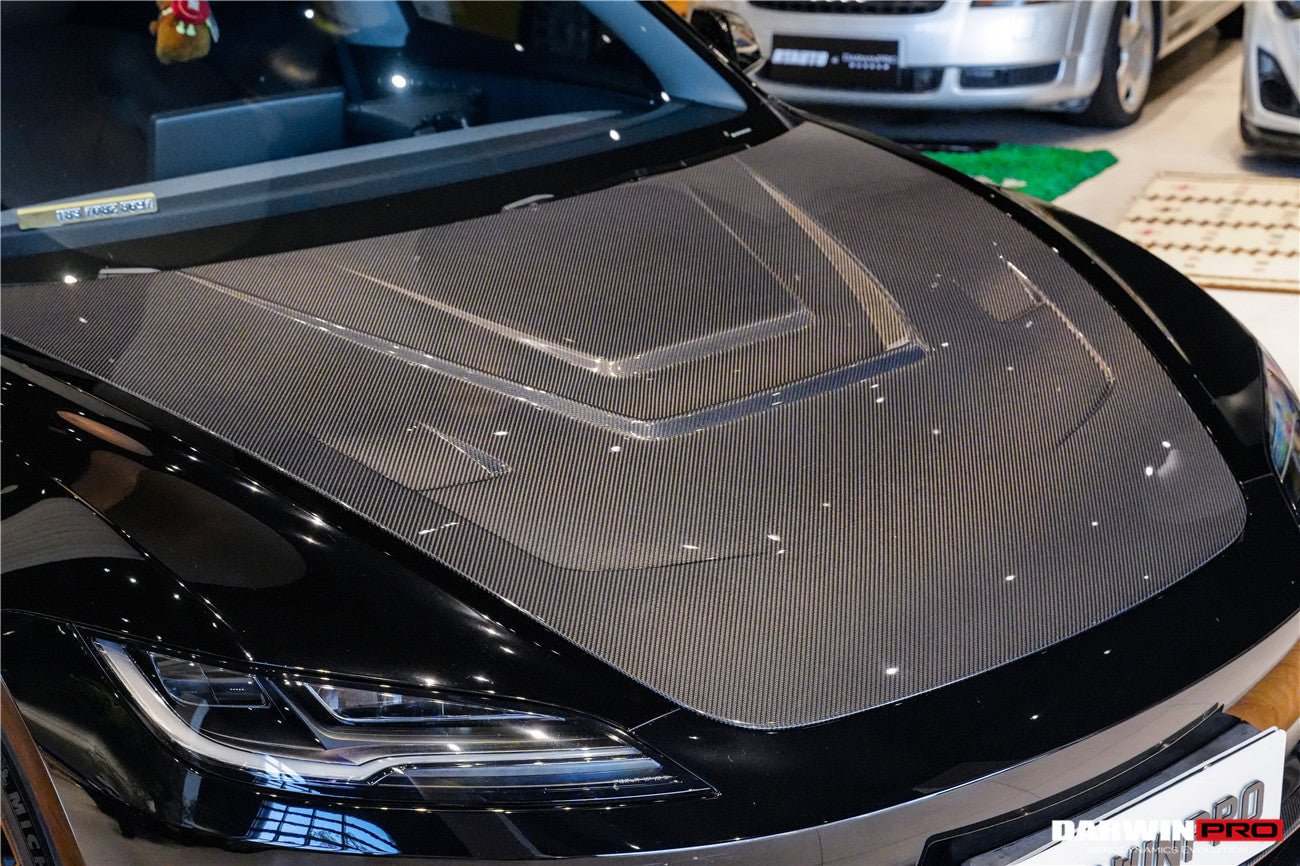 Tesla Model 3 Highland IMP Design Carbon Fiber Hood 2024-2026