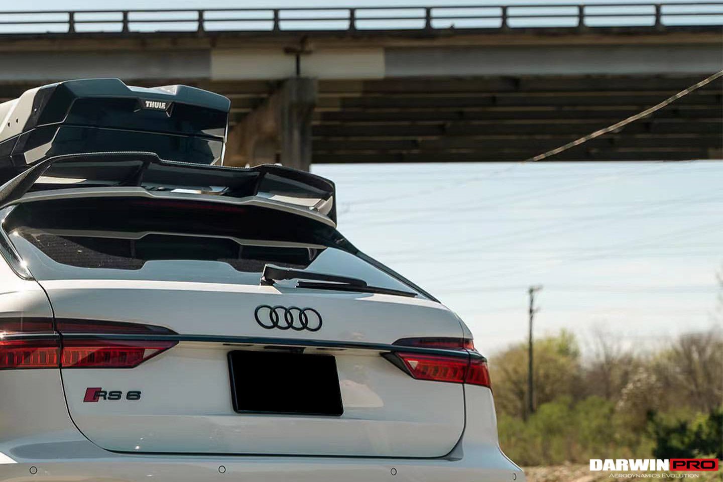 2019 - 2024 Audi RS6 Avant C8 BKSS Style Roof Spoiler