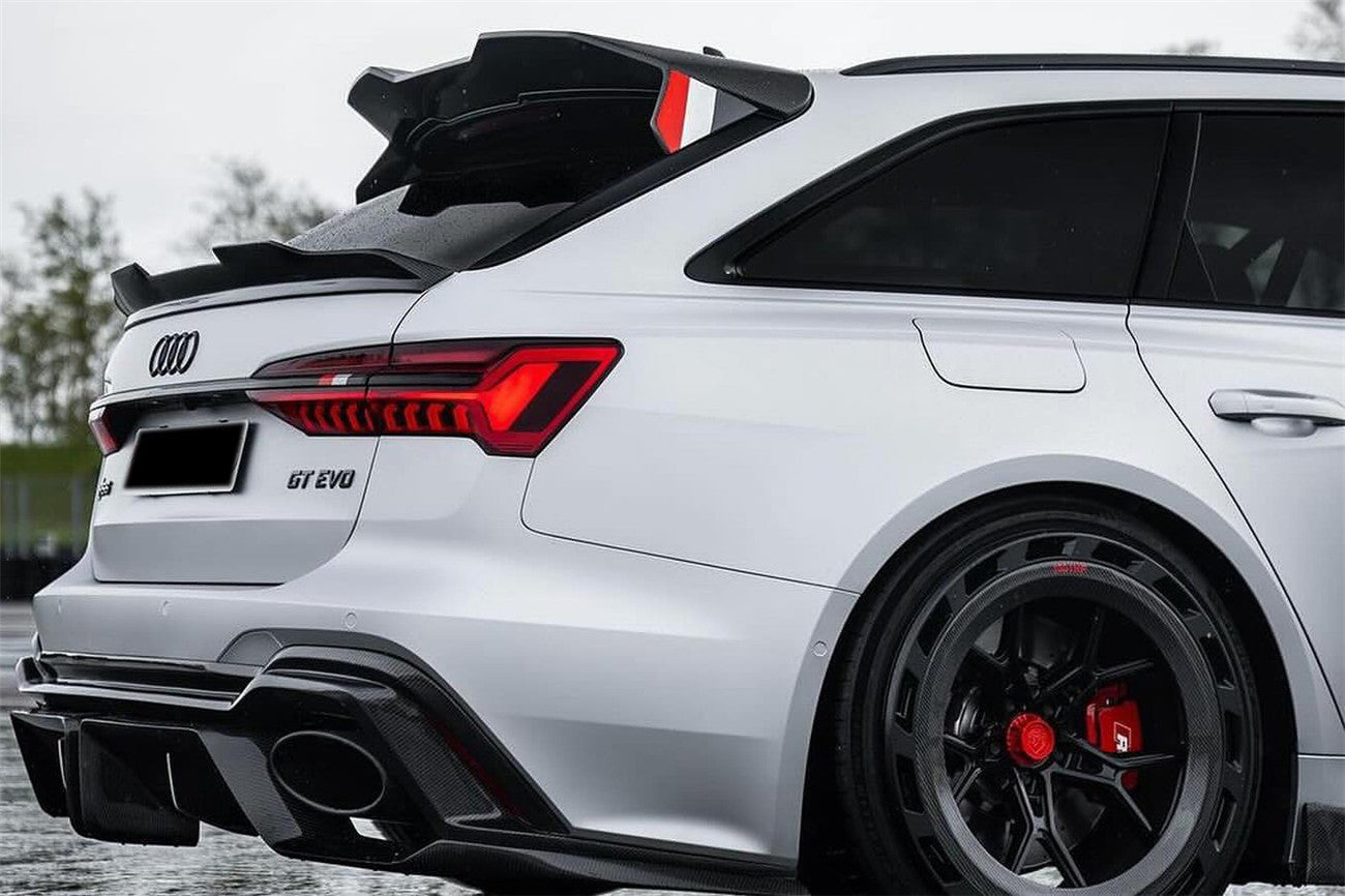 2019 - 2023 Audi RS6 Avant C8 IMP Performance Carbon Fiber Middle Spoiler
